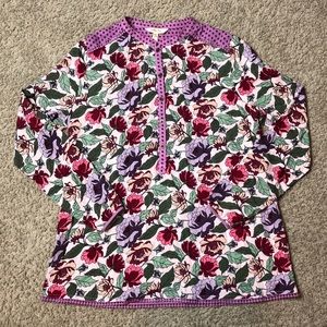 Matilda Jane Polka Dot & Floral Long Sleeve Blouse